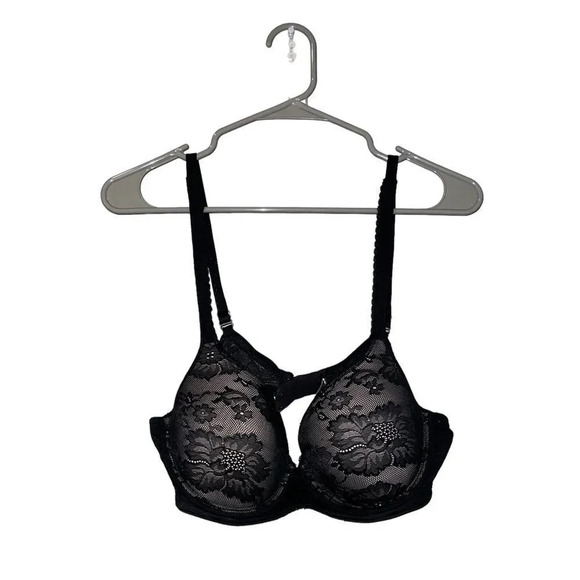 Victoria Secret‎ Black Lace 36C Bra - Picture 1 of 3